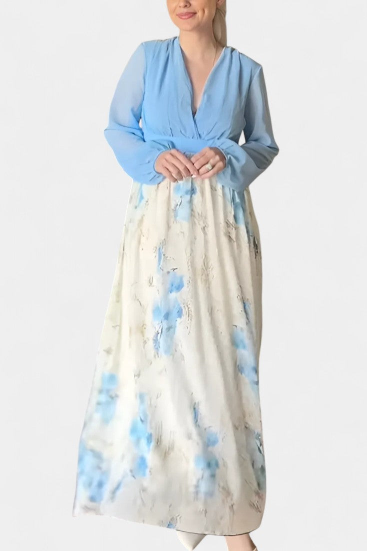 Eliane The impressive floral maxi dress