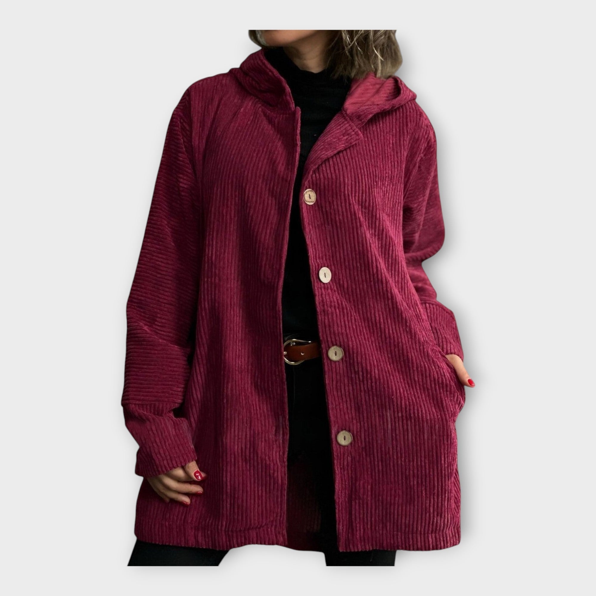 Long Casual Hooded Overalls