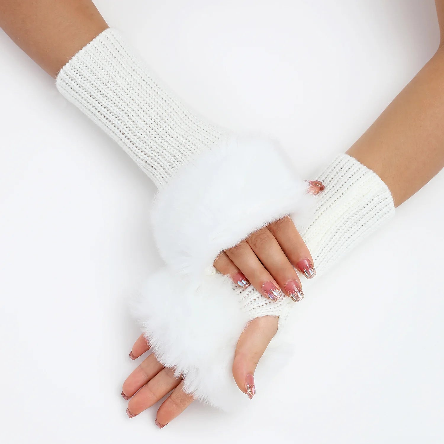 Jiria | Faux Fur Cuff Arm Warmers