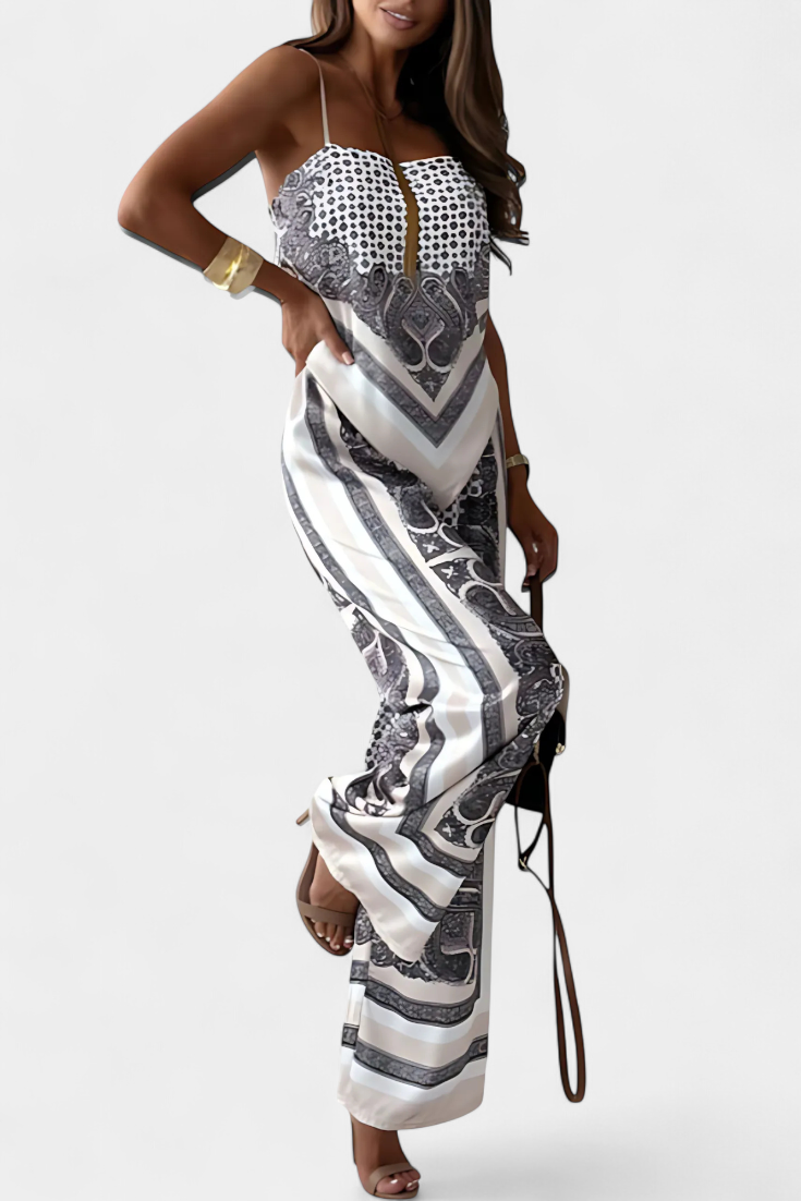 Leonie Paisley Pattern and Straps Set