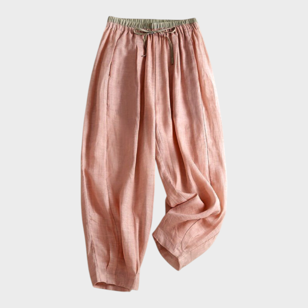 Azuella | Linen Trousers