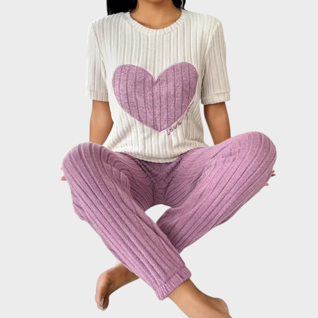 Venus | Ribbed Loungewear Set