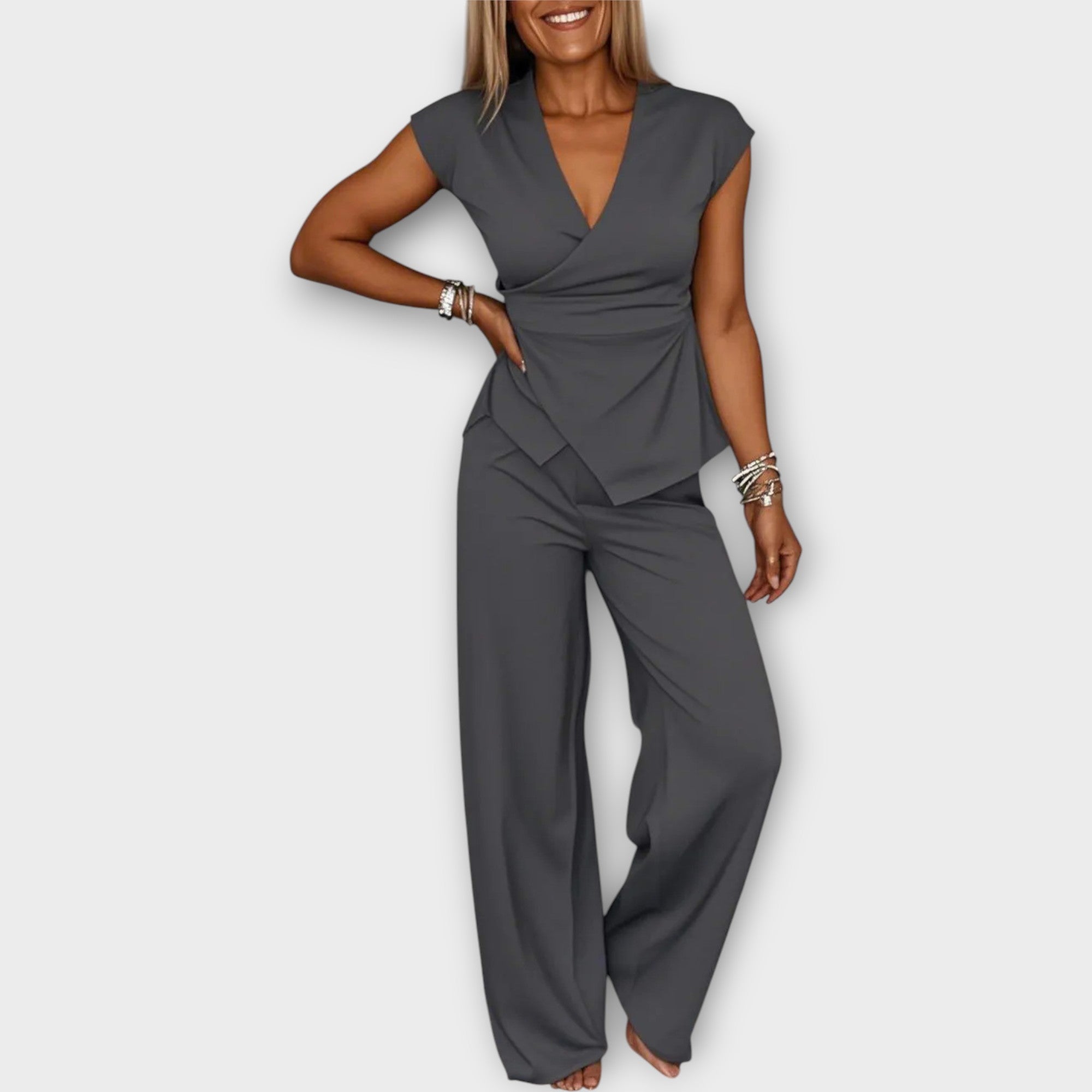 Jumpsuit with an Elegant Line