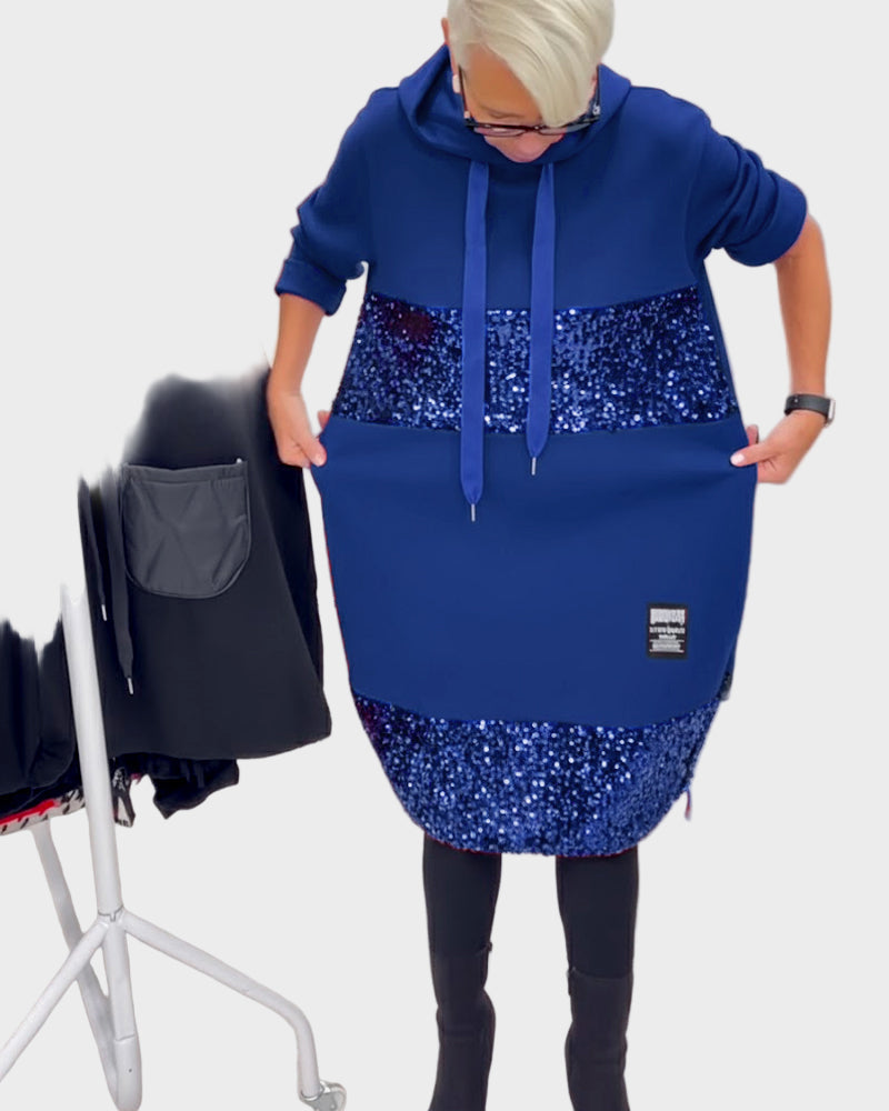 Marieta | Modern Dress with Hood and Flare