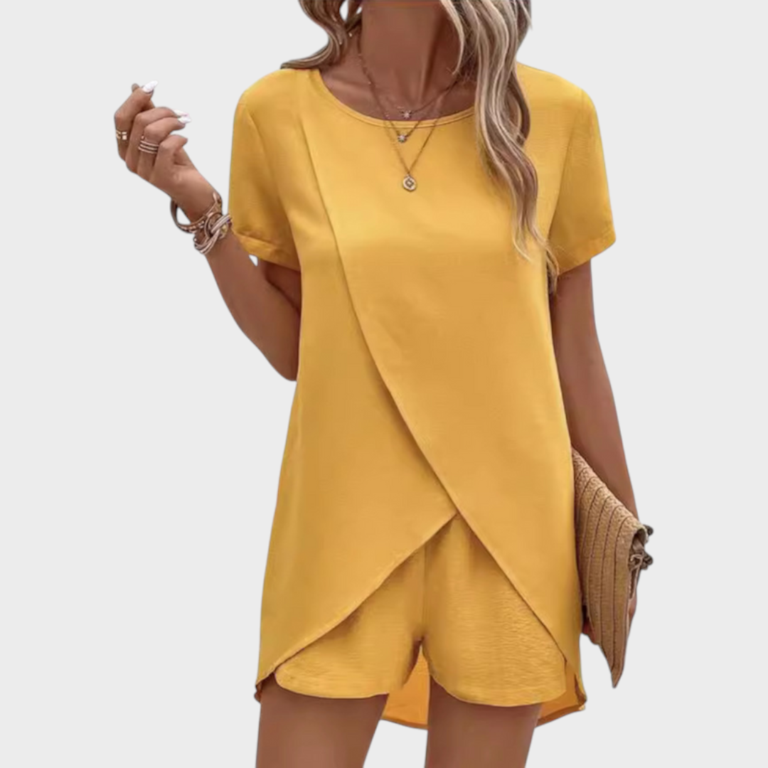 Cambria | Elegant Summer Co-ord Lounge Set