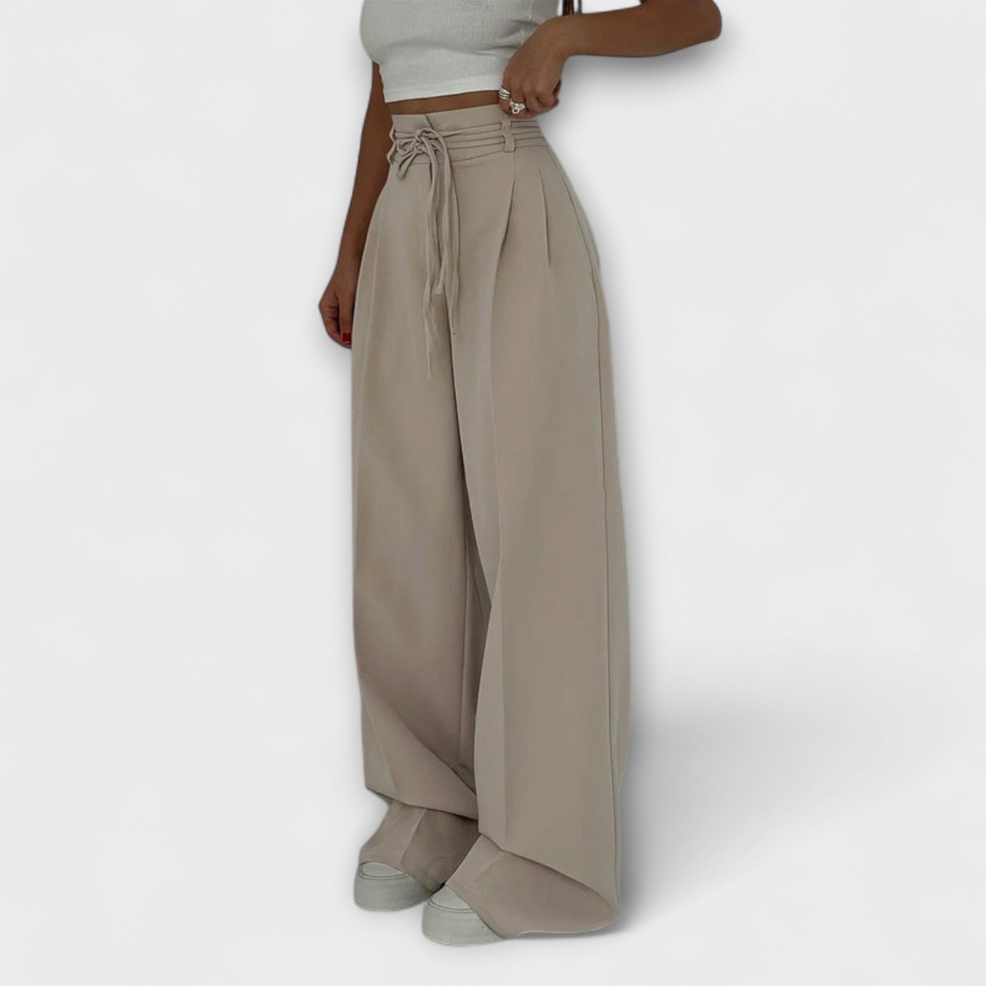 Jill - Drawstring Relaxed Pants