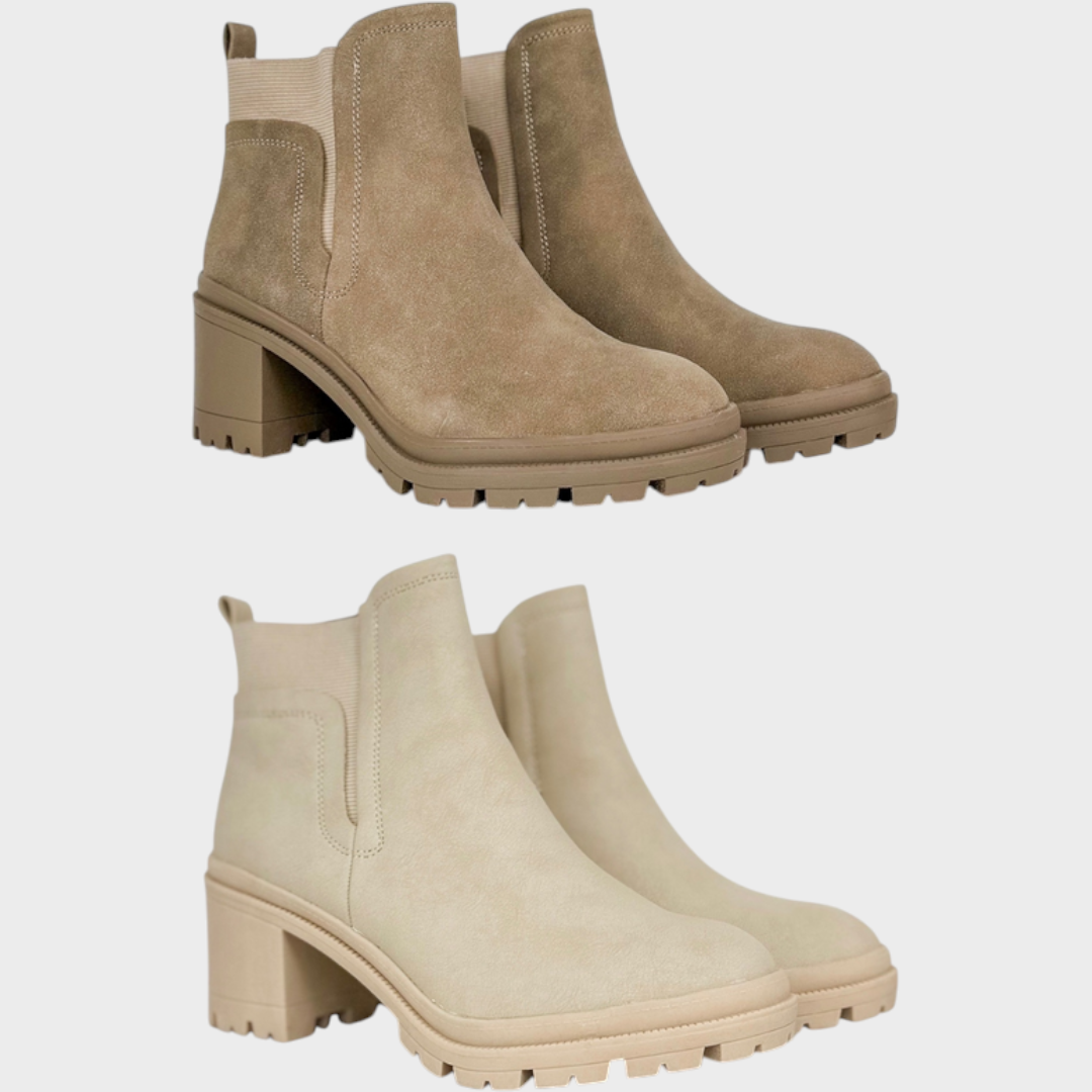 Cierra | Modern Woman Faux Suede Booties