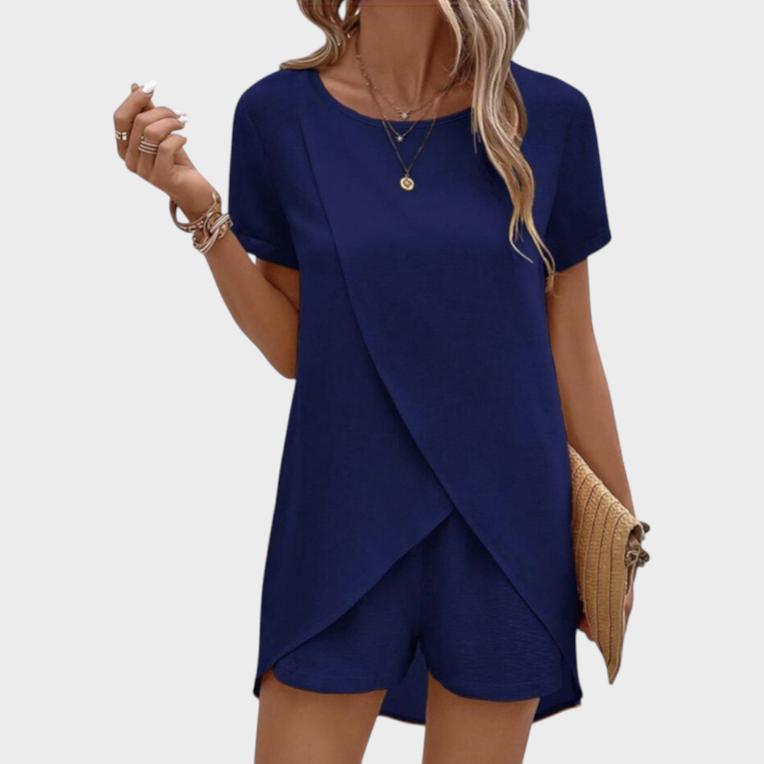 Cambria | Elegant Summer Co-ord Lounge Set