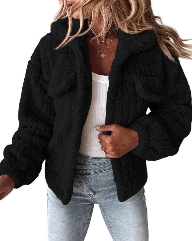 Amira - Ribbed Fleece Sherpa