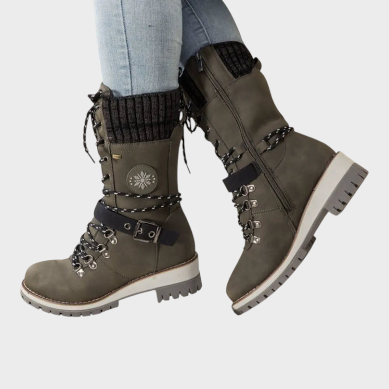 Kath | Winter Snow Boots with Rope