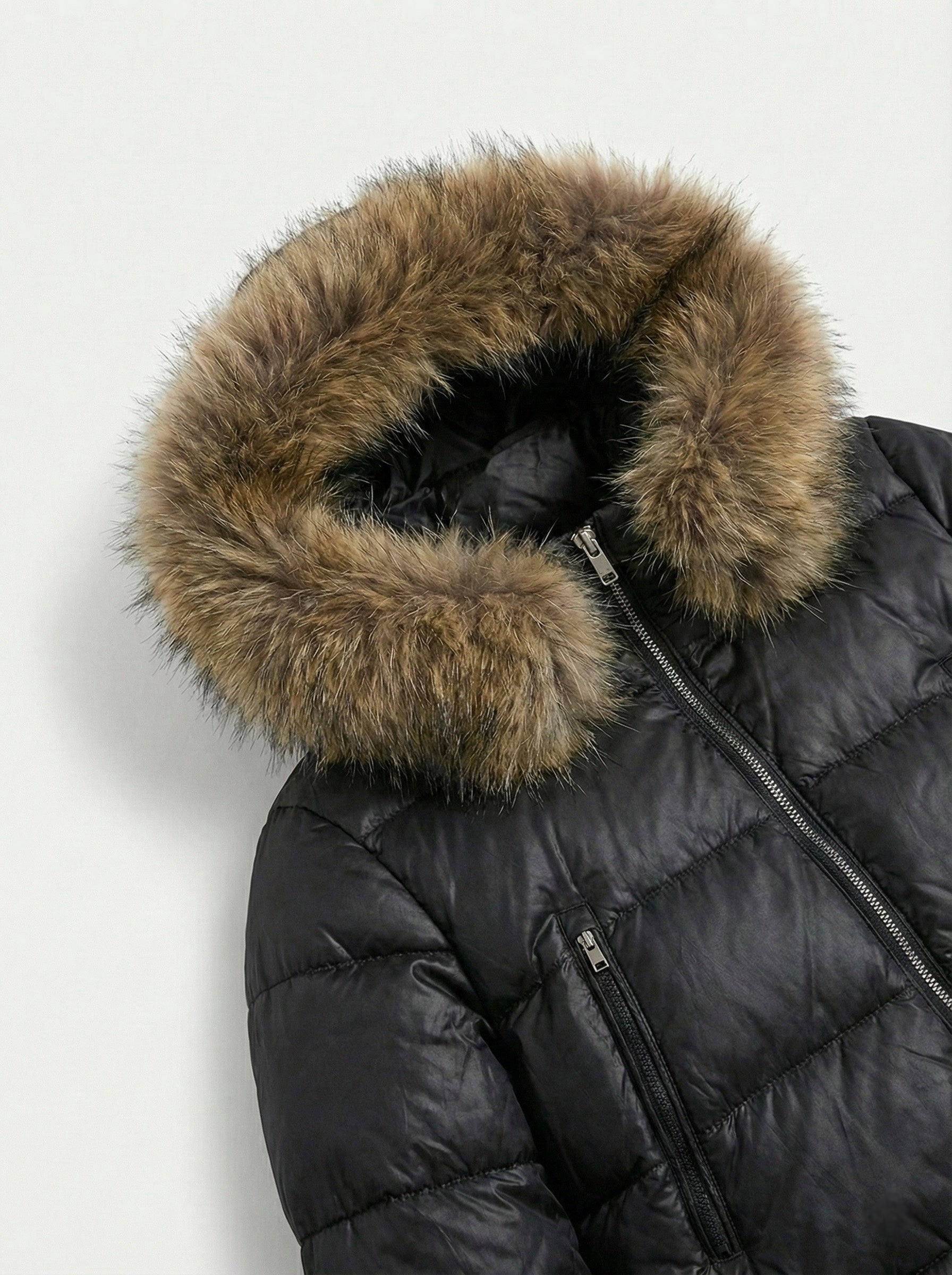 Savoy | Faux Fur Hooded Puffer Jacket