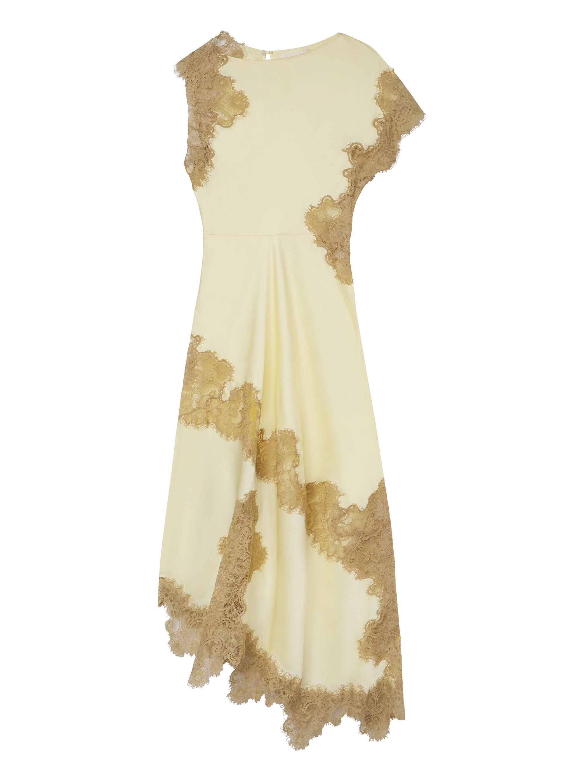 Sori | Saténové a krajkové maxi šaty