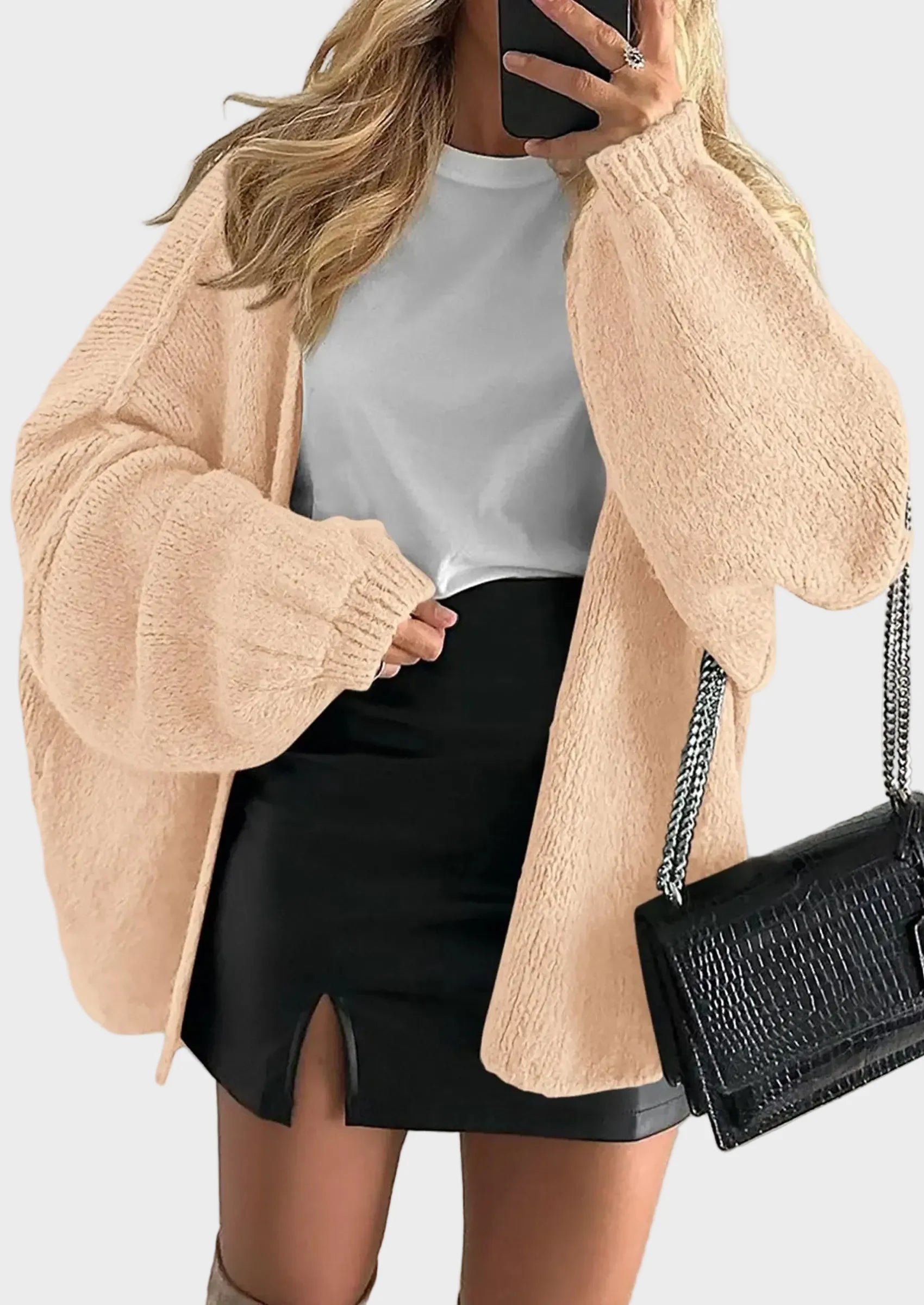 Sinclair | Nadměrný pletený kardigan