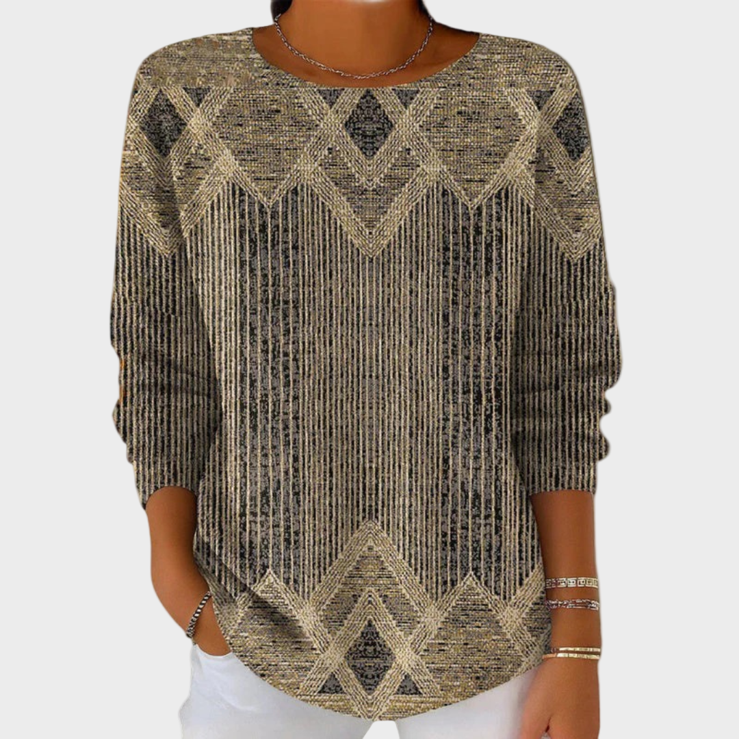 Margaret | Vintage Striped Coat