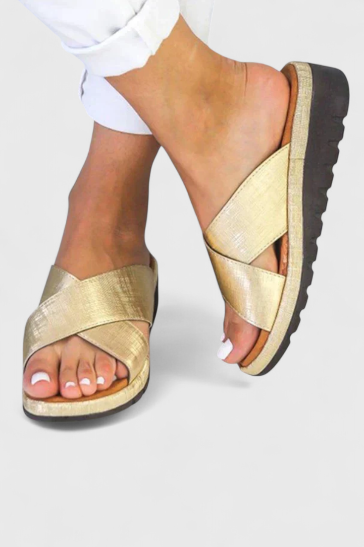 Annelym Orthopedic Wedge sandals for outdoors