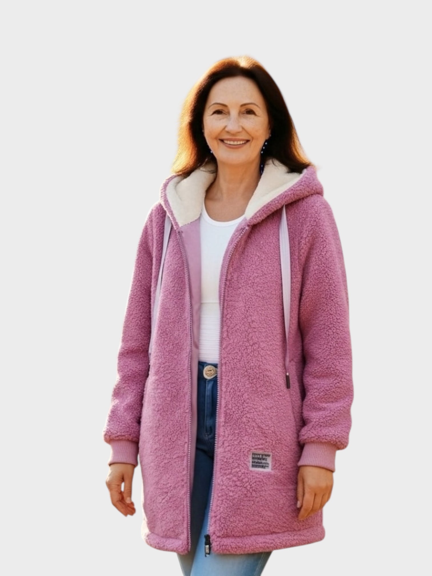 Denise - fleece cardigan
