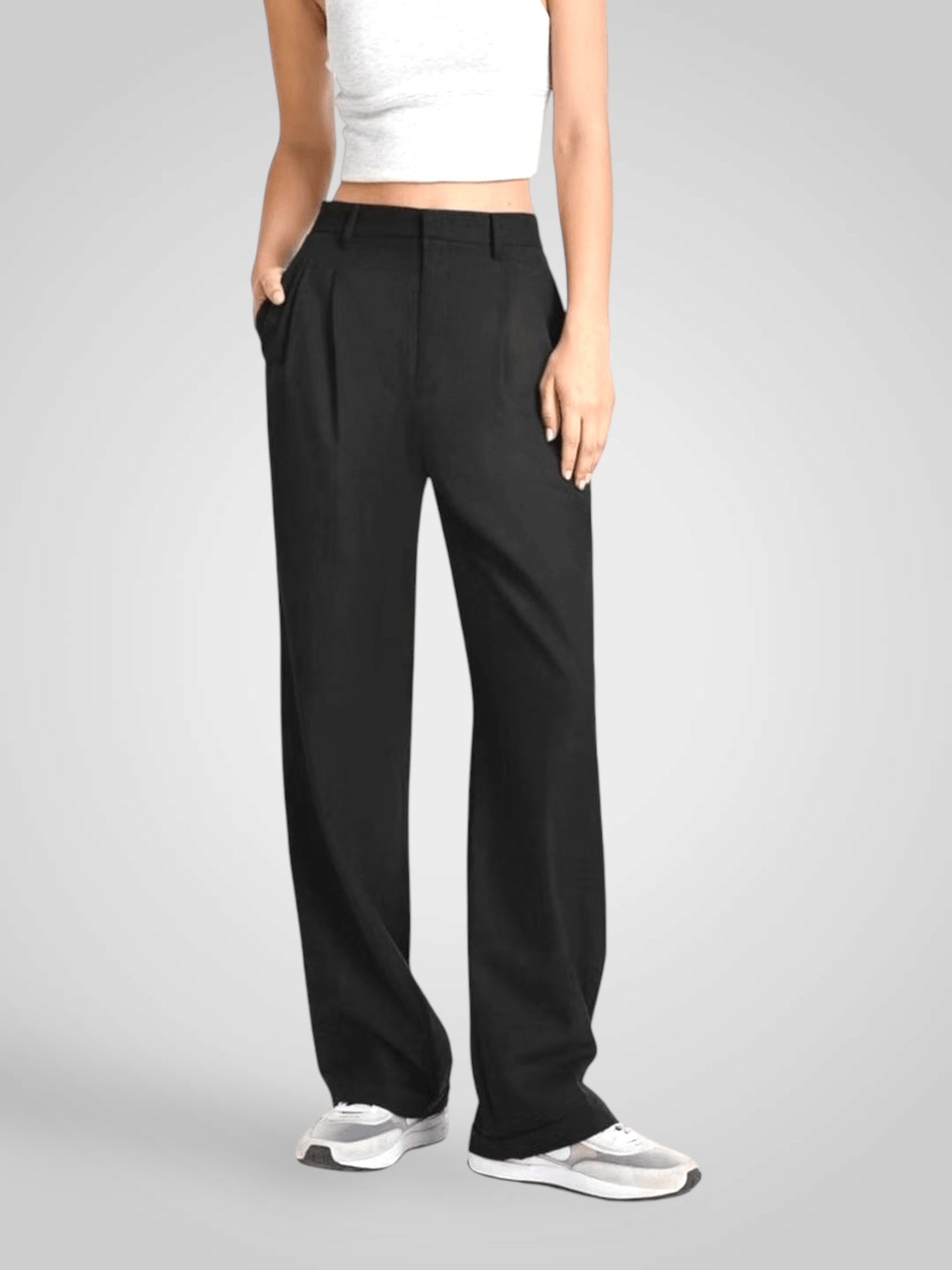 Vira | High-Waisted Wide Leg Pants