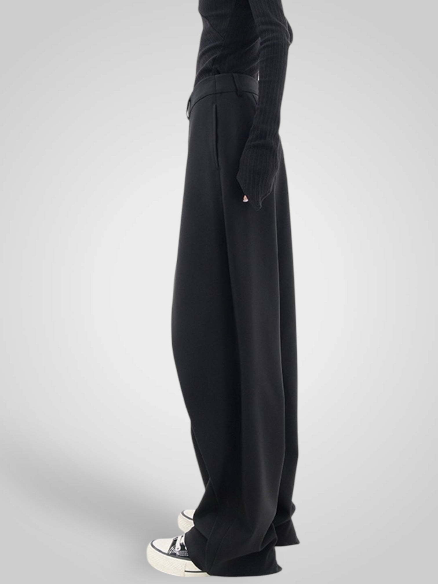 Aimee | Asymmetrical Layered Pants
