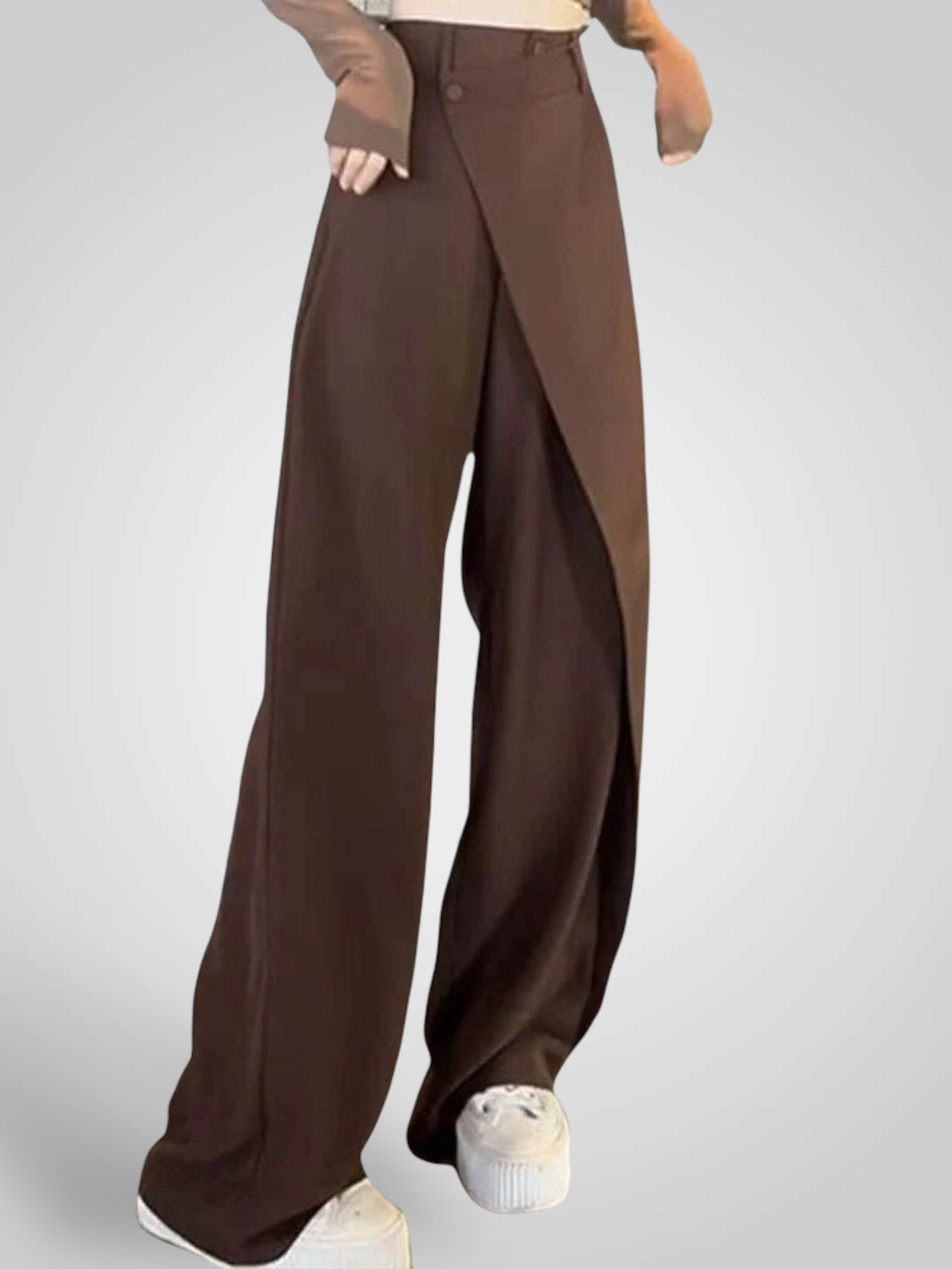Aimee | Asymmetrical Layered Pants