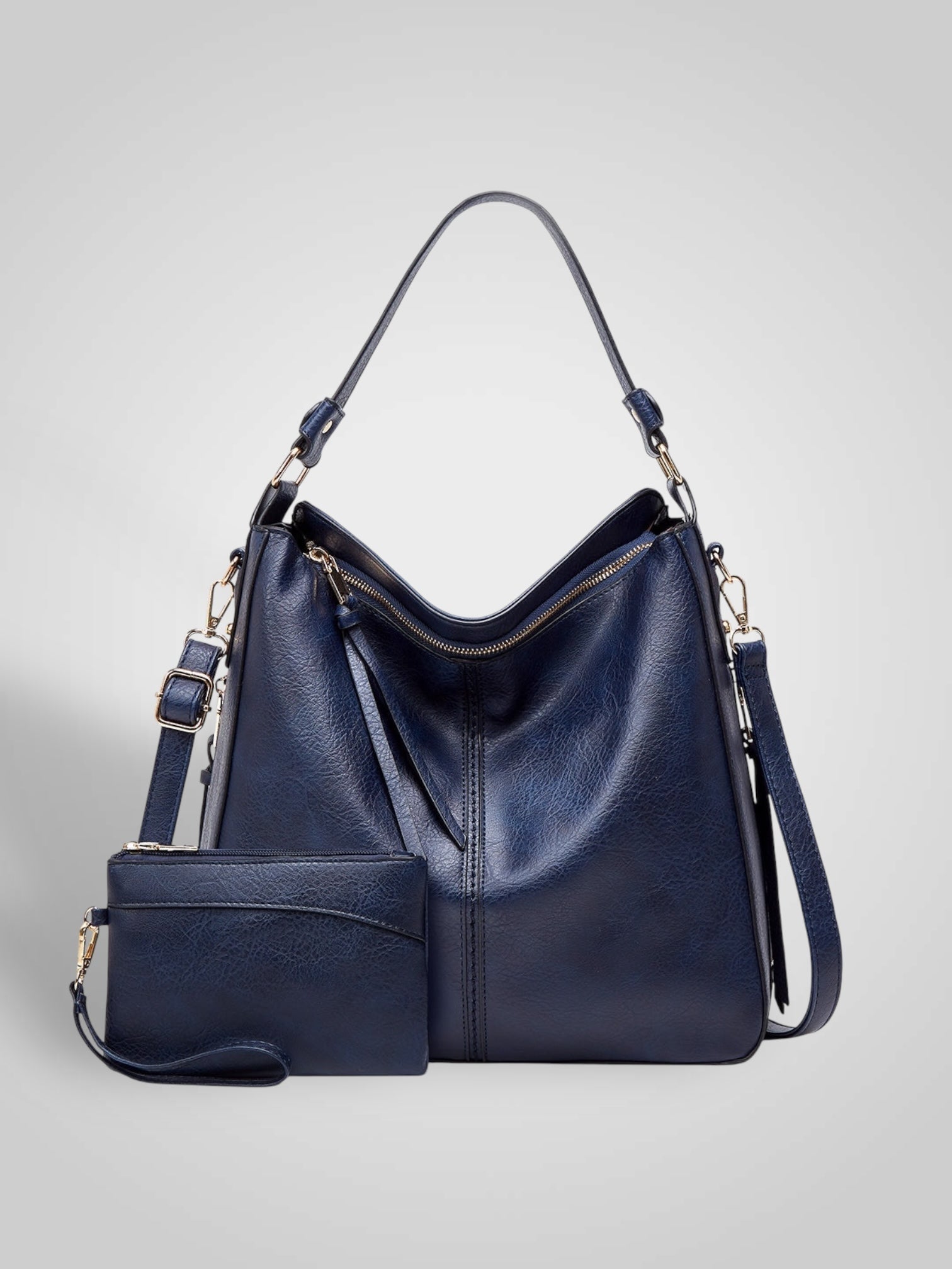 Souf | Luxury Leather Anti-Theft Hobo Bag