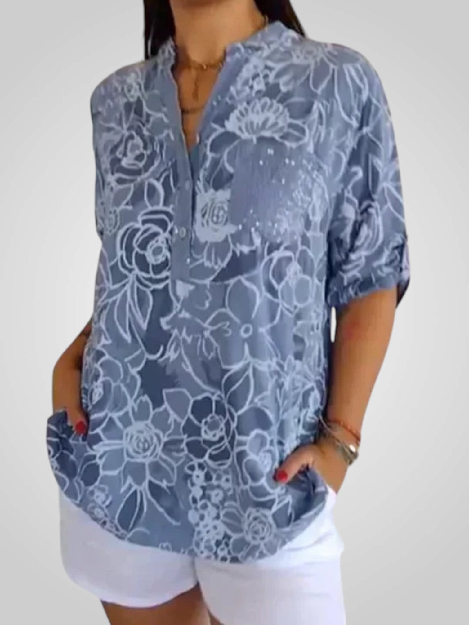 Daria | Printed Women's Blouse