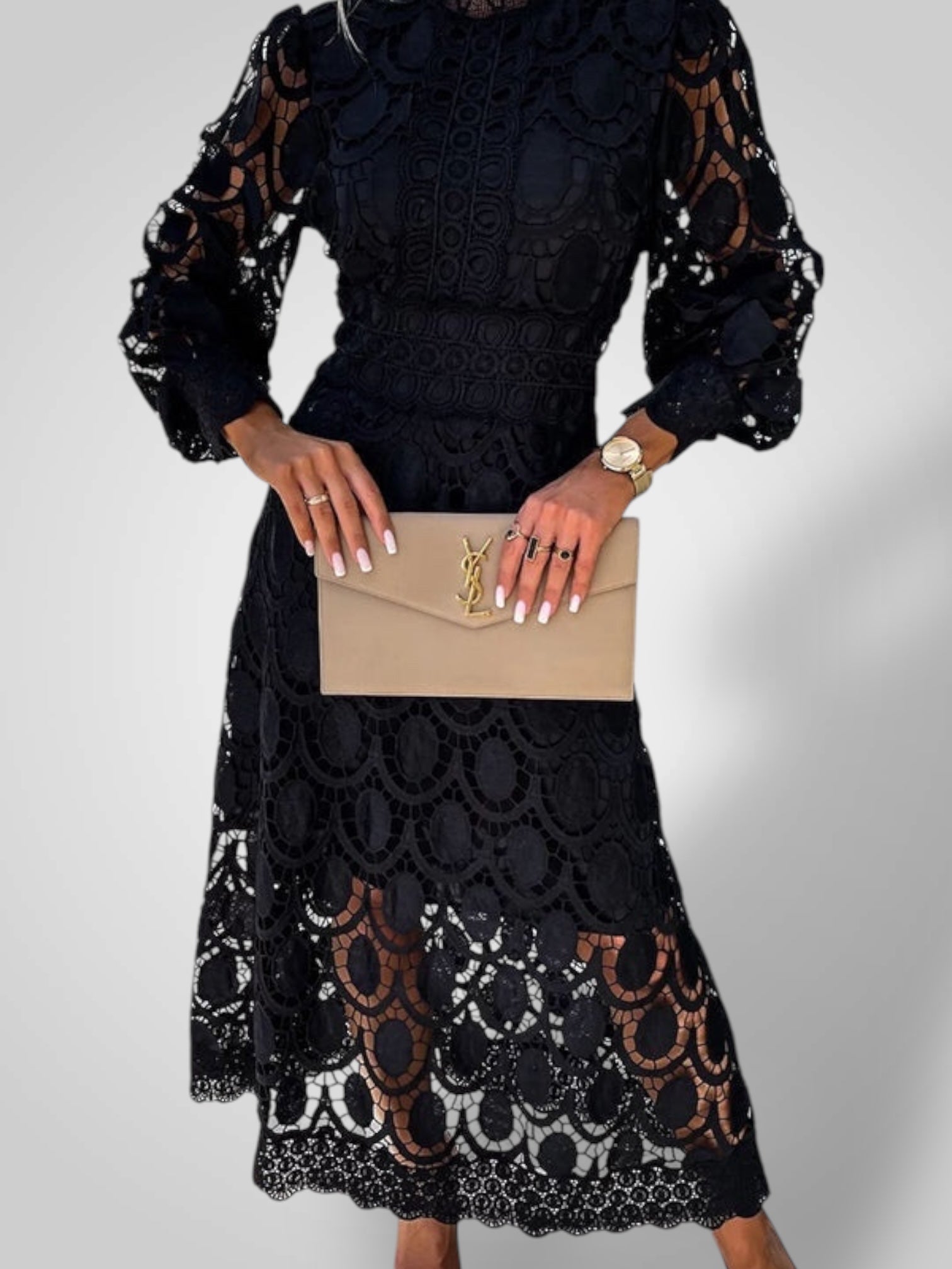 Patricia | Decentní šaty s krajkou