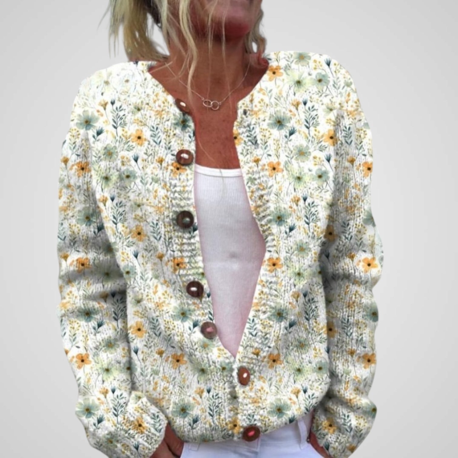 Florence | Floral Cardigan