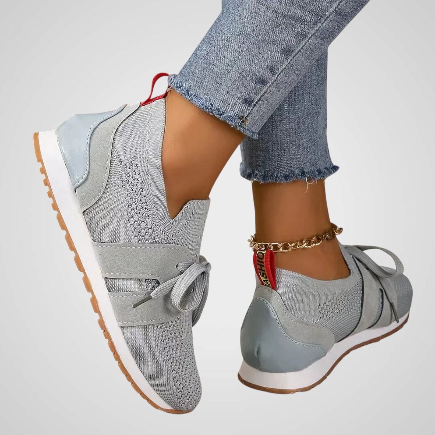 Gemma | Dámské síťované šněrovací boty pro ortopedické účely