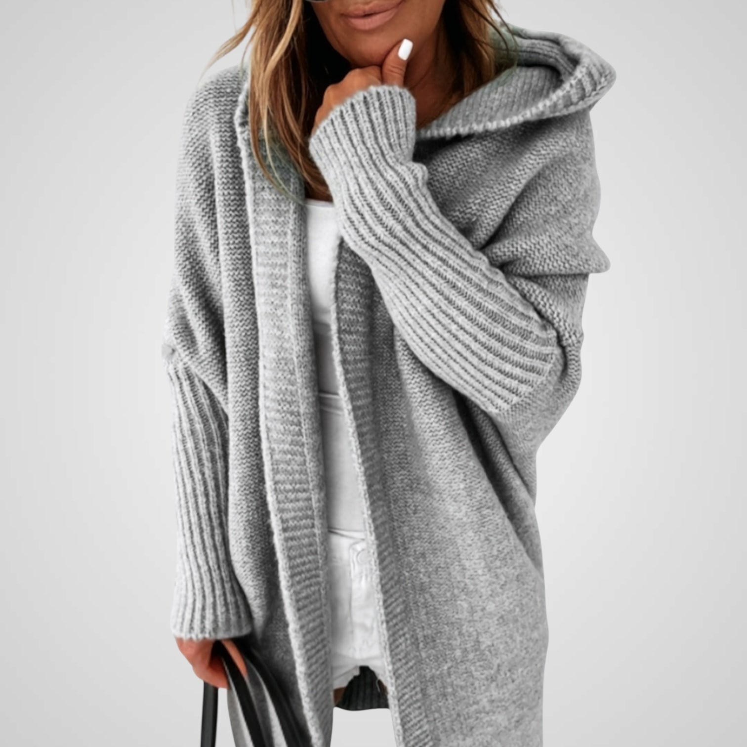 Savage | Women's Knitted Hooded Coat
