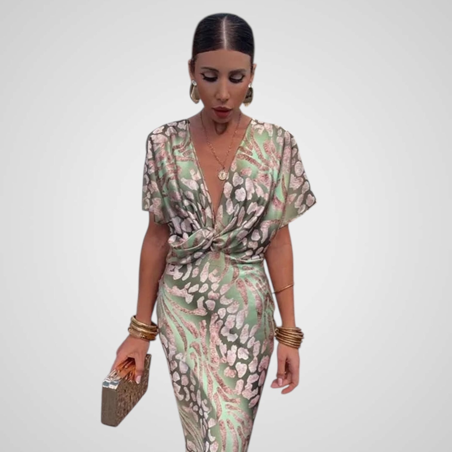 Verity | Elegantní zavinovací šaty