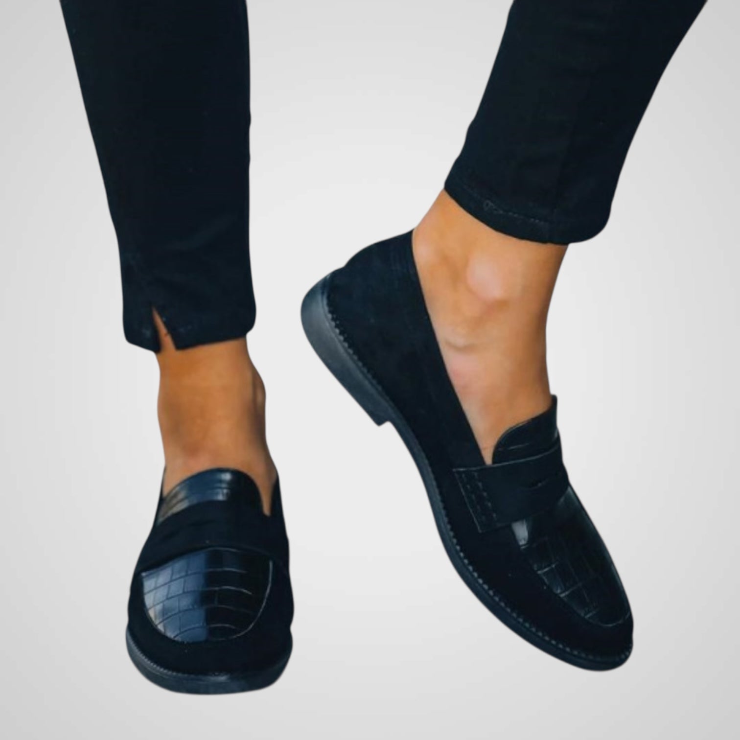 Ravi | Women's Luxury Leather Loafers - Timeless Design, All-Season Comfort