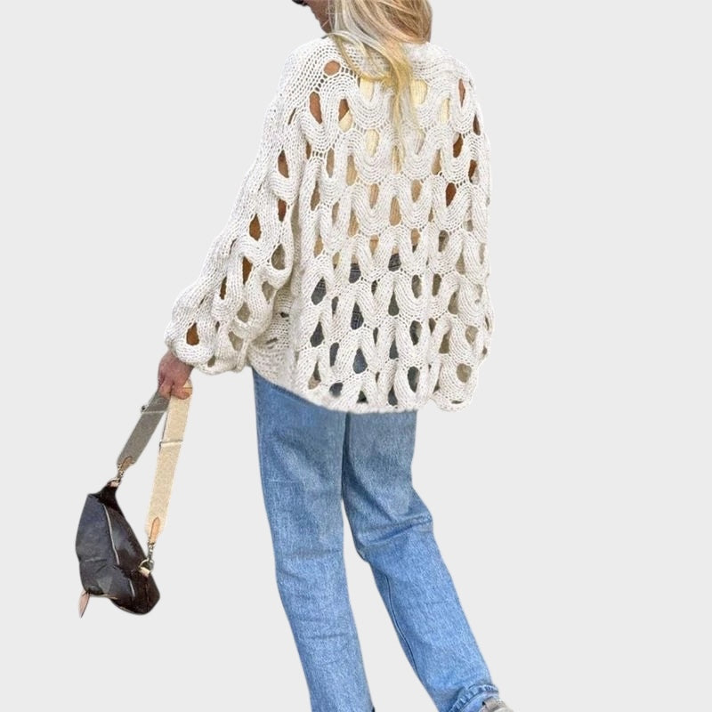 Sophie Grace - Elegantní svetr s otevřeným pletením