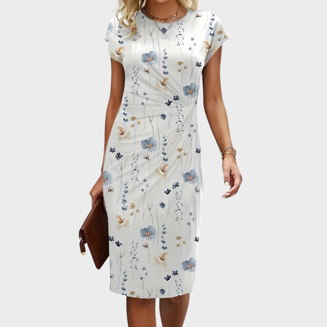 Madi | Lichotivé šaty s křížovým vzorem