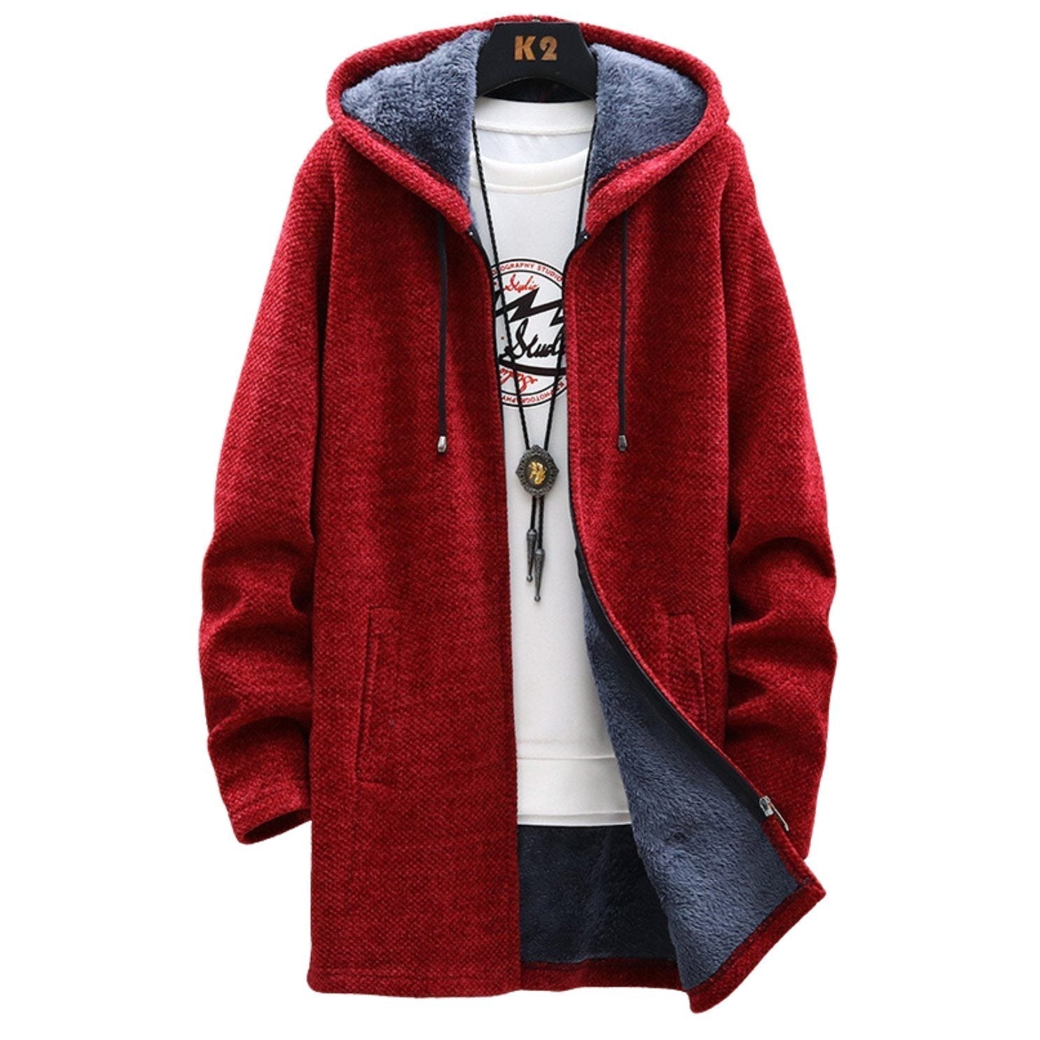 Laura | Stylish Zippered Cardigan