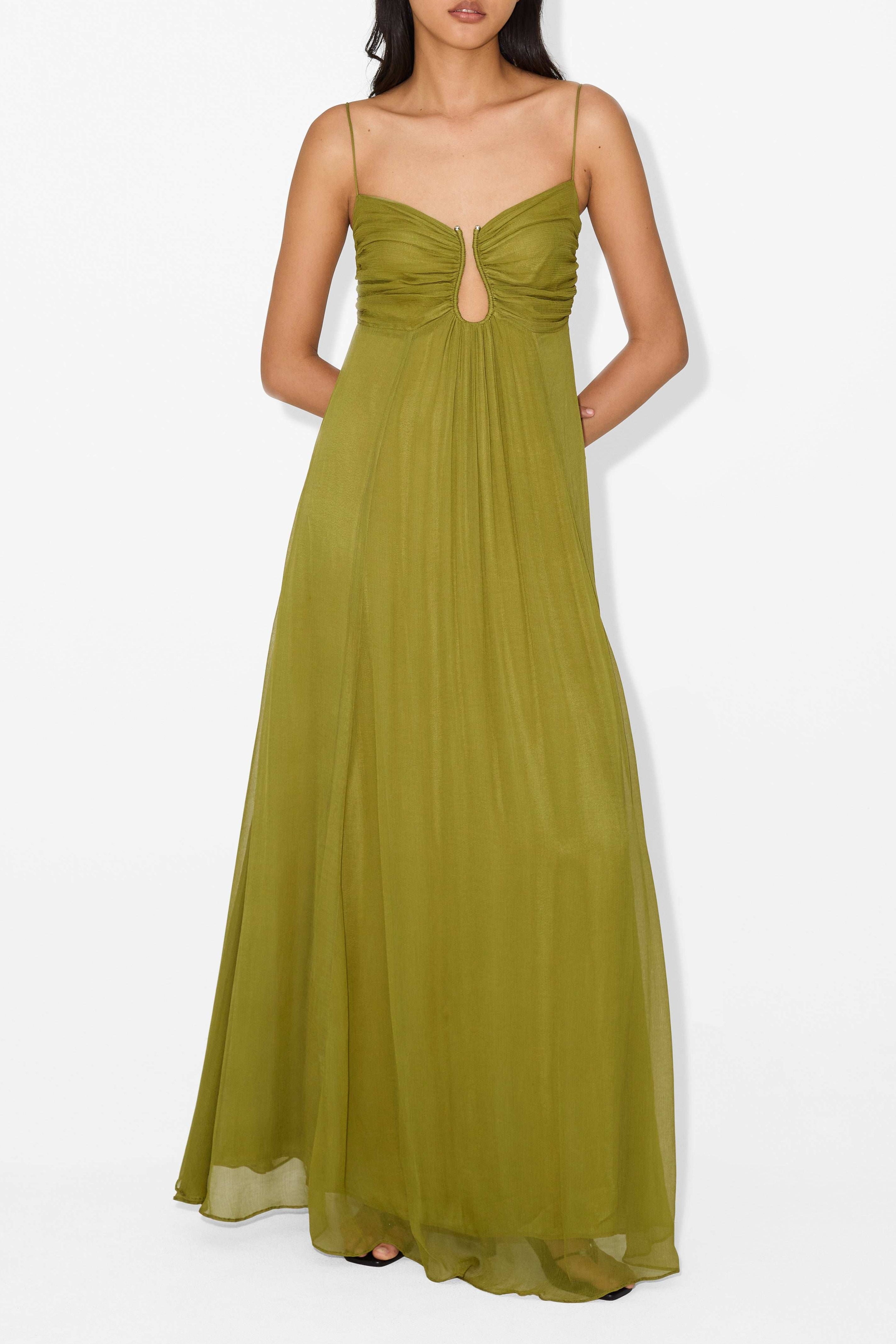 Eden - Maxi dress with keyhole opening