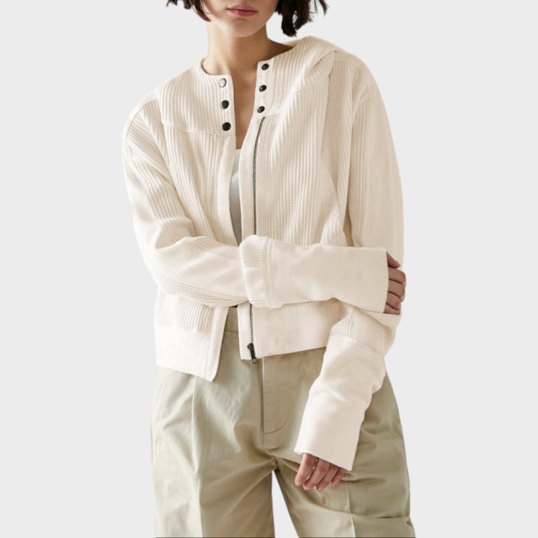 Alyssa | Valona Waffle Sweatshirt