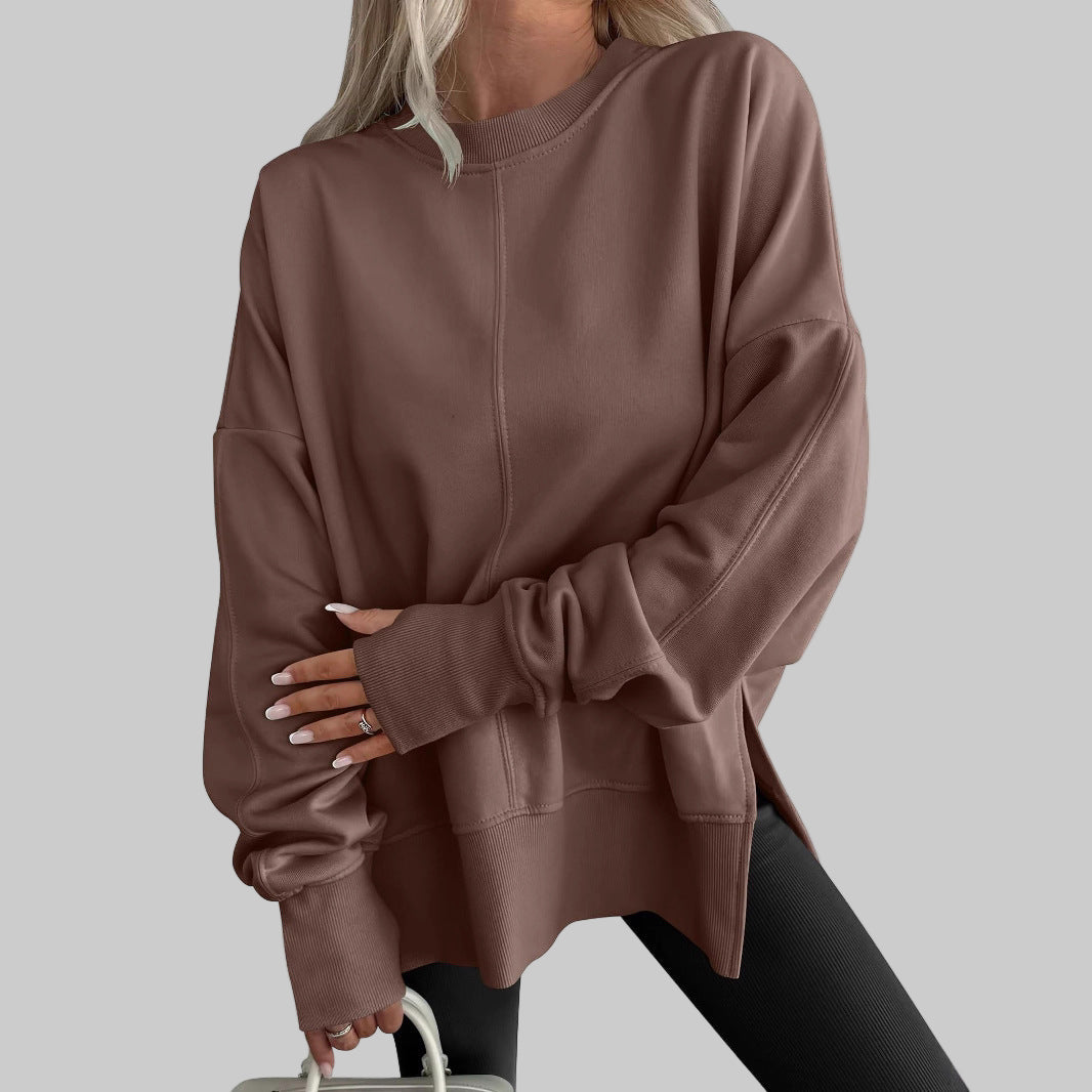 GWEN- comfortable loose sweatshirt with long sleeves