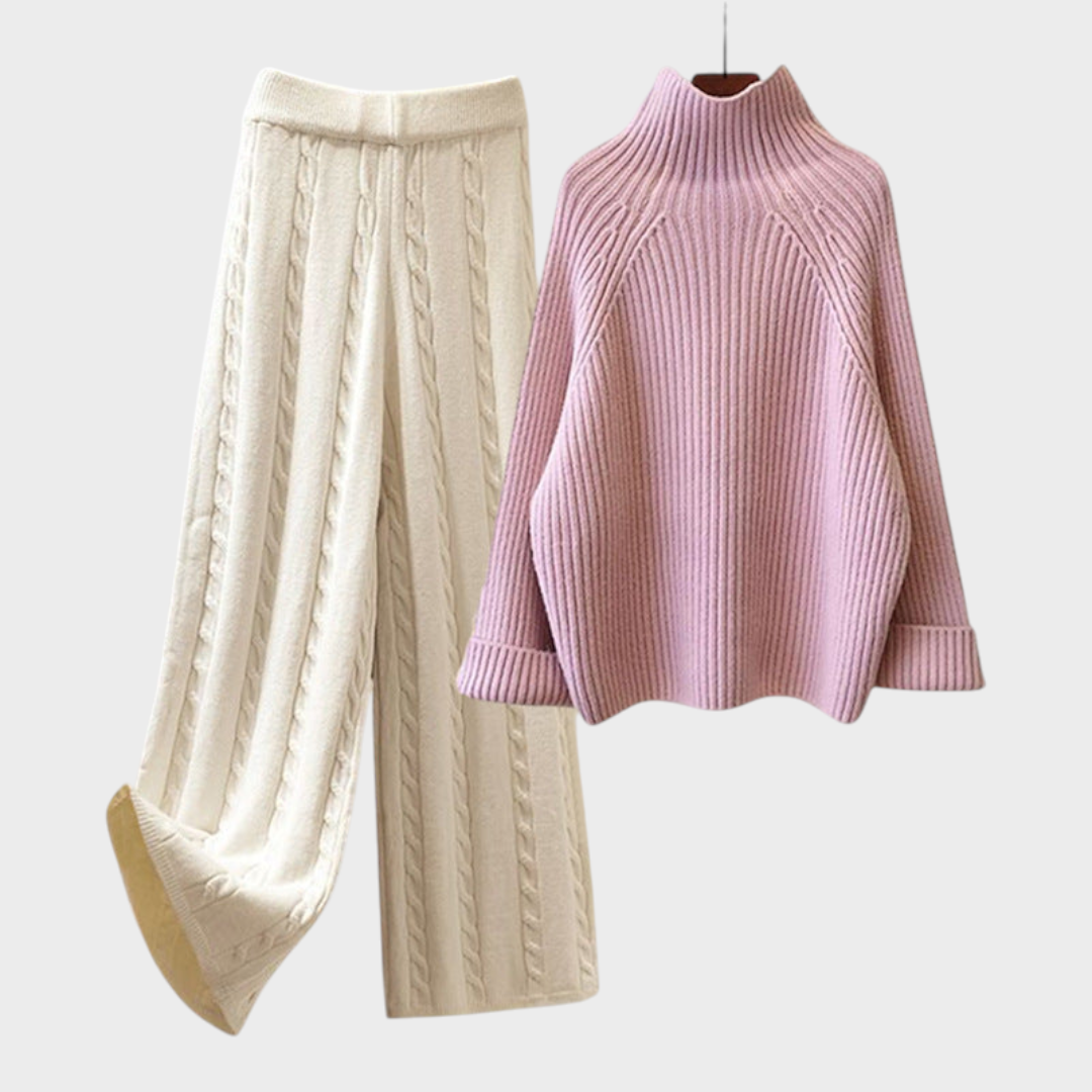 Isobel | Three-Piece Knitted Winter Set