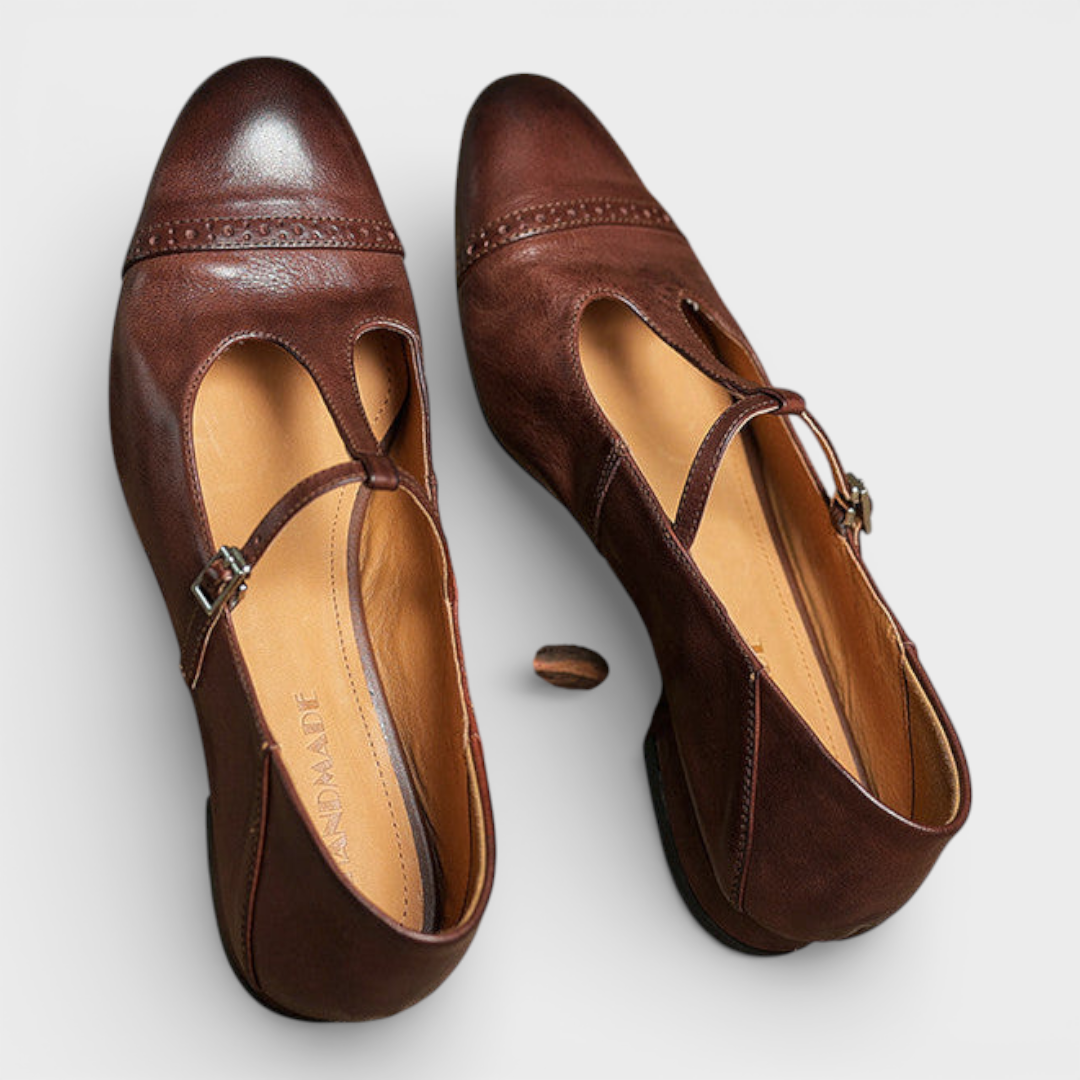 Judea | Genuine Leather Ballerinas