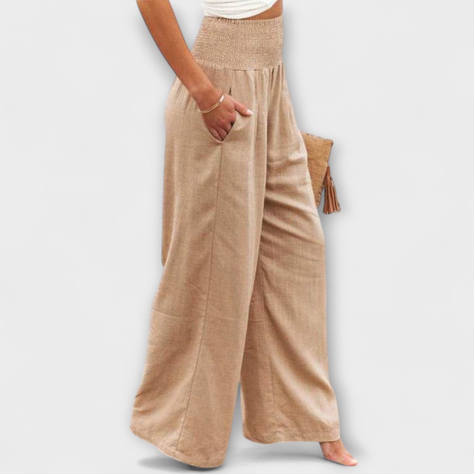 Thearya - Loose and casual linen pants