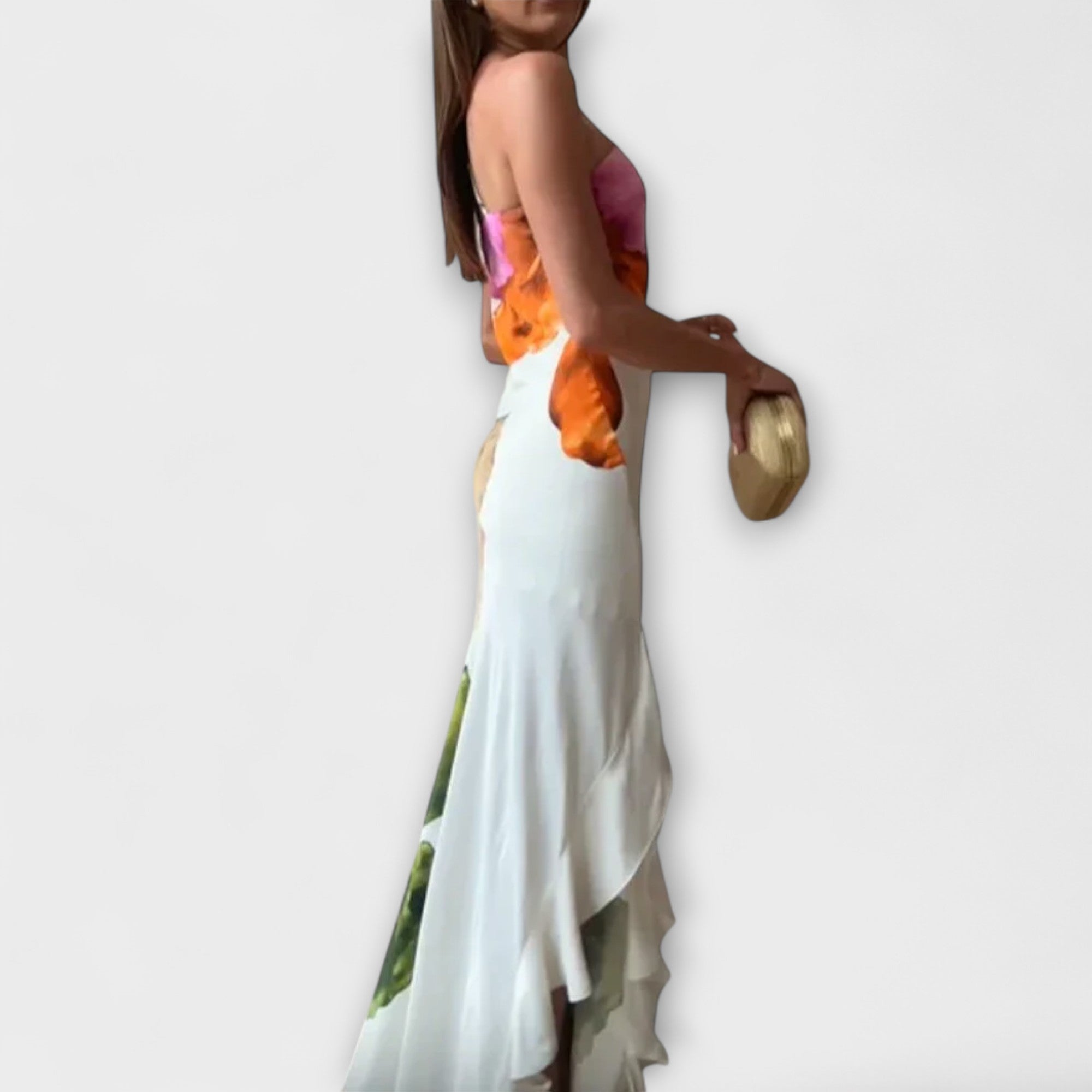 Zami — Elegantní patchworkové maxi šaty