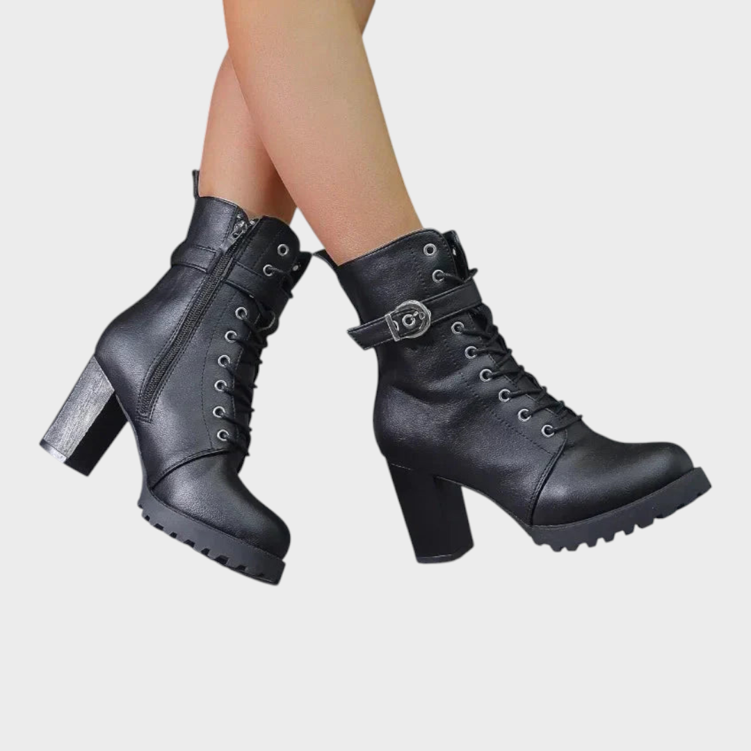 Briley | Heeled Combat Boots