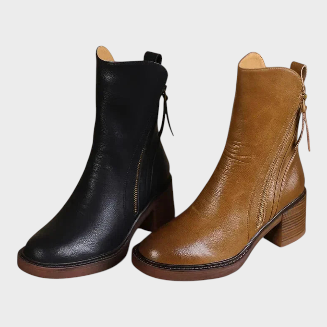 Angie | Salerno Platform Ankle Boots