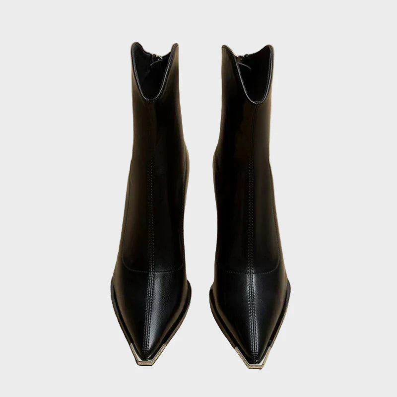 SIERRA | LEATHER BOOTS WITH DOT