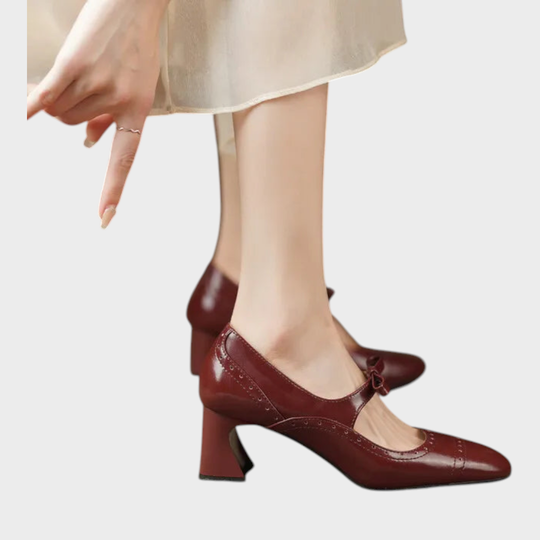 Carmella | Block Heel Mary Janes
