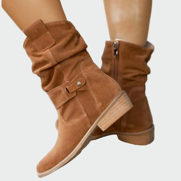 Timeless comfortable ankle boots