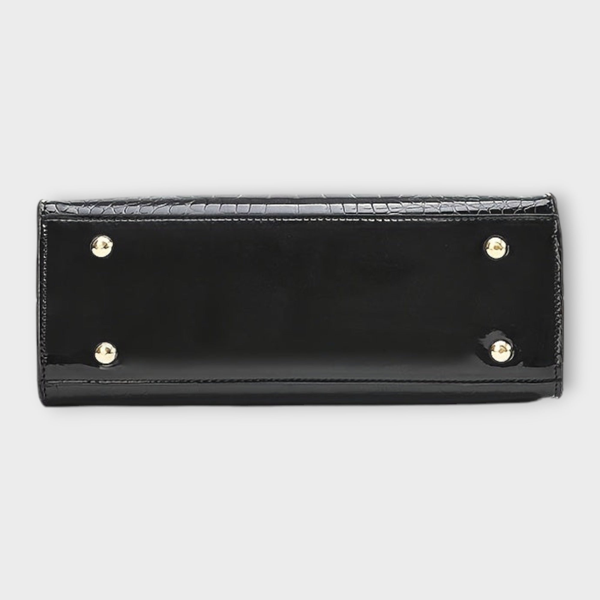 Erain - Shiny crocodile leather bag