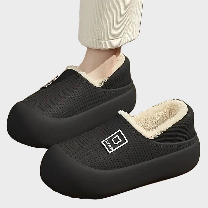 Monica Fleece-Lined Winter Slippers