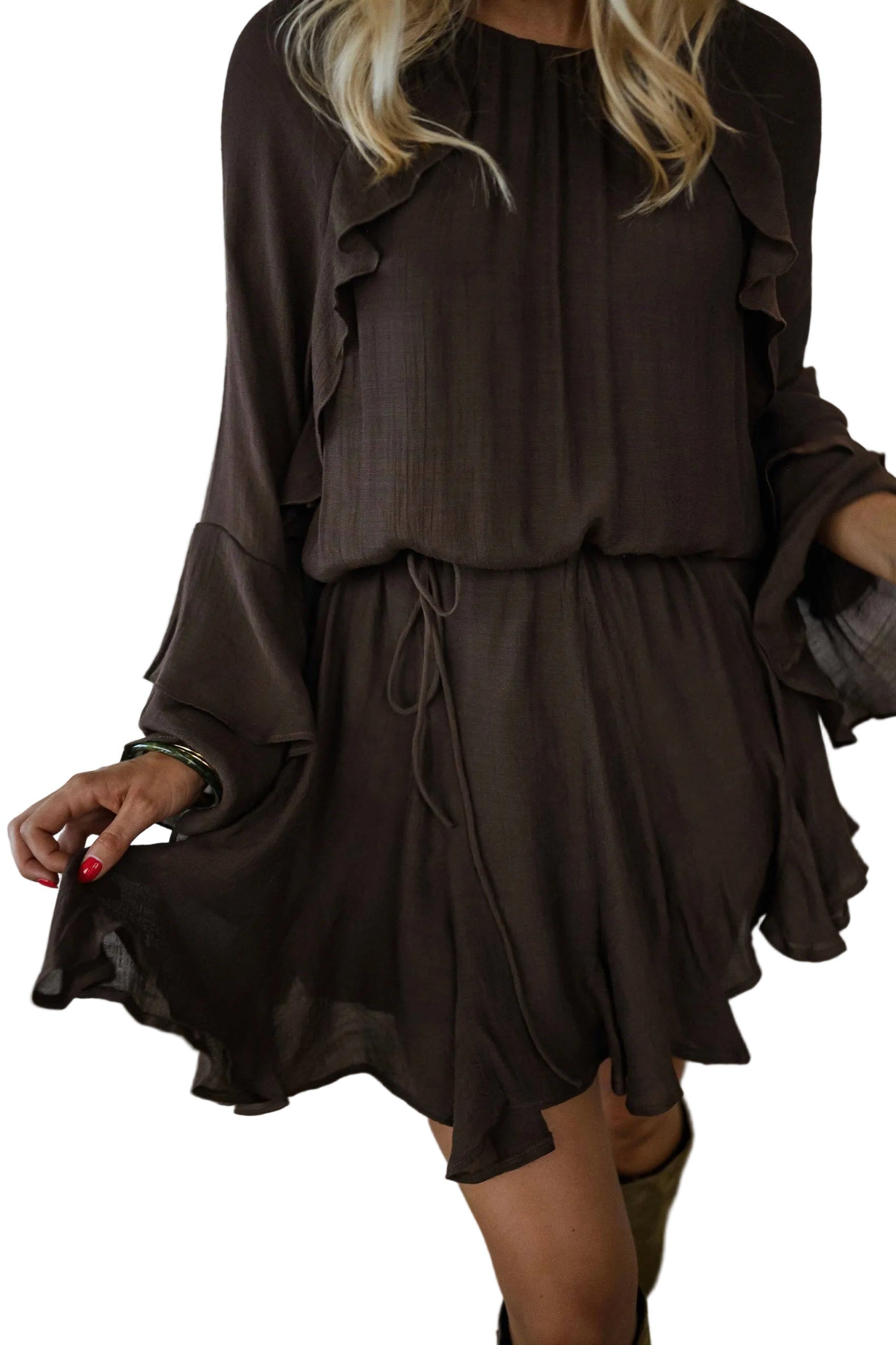 Ophie | Chocolate Audrina Dress