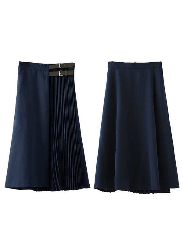 Giana | Graceful A-Line Pleated Skirt
